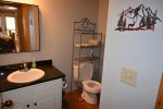 Full Bath on Lower Level with Walk-in Shower